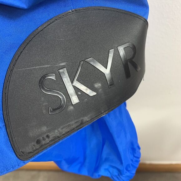 SKYR Gore Tex Men's Medium Blue Snow Ski Board Pants Adjustable Lightweight - Picture 6 of 13